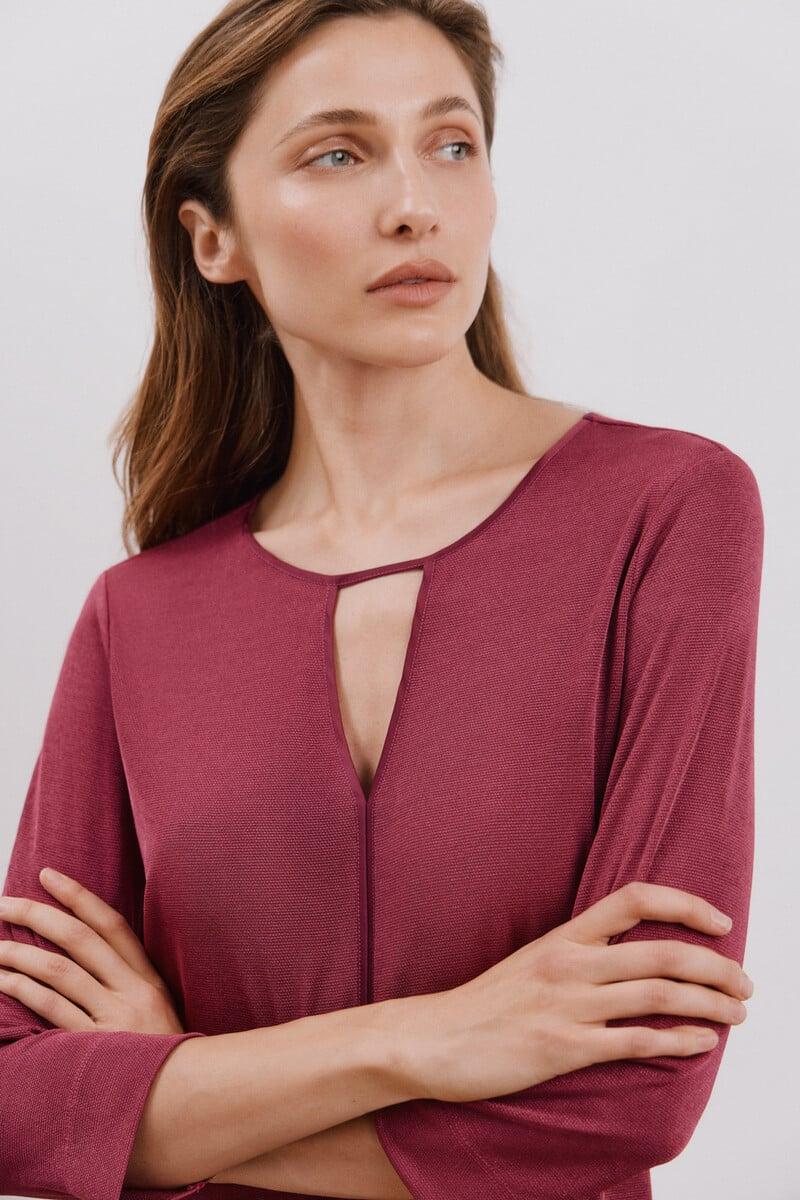 Cortefiel Top de punto lágrima Oferta exclusiva