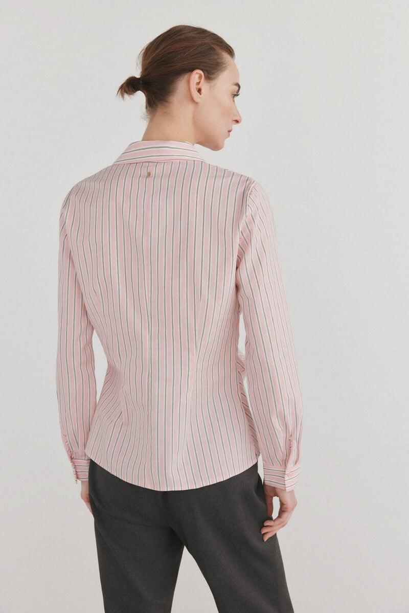 Cortefiel Camisa de cuello solapa con escote pico Rebajas baratas