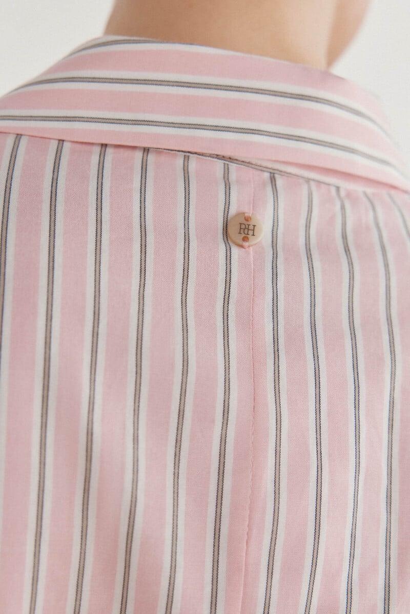 Cortefiel Camisa de cuello solapa con escote pico Rebajas baratas