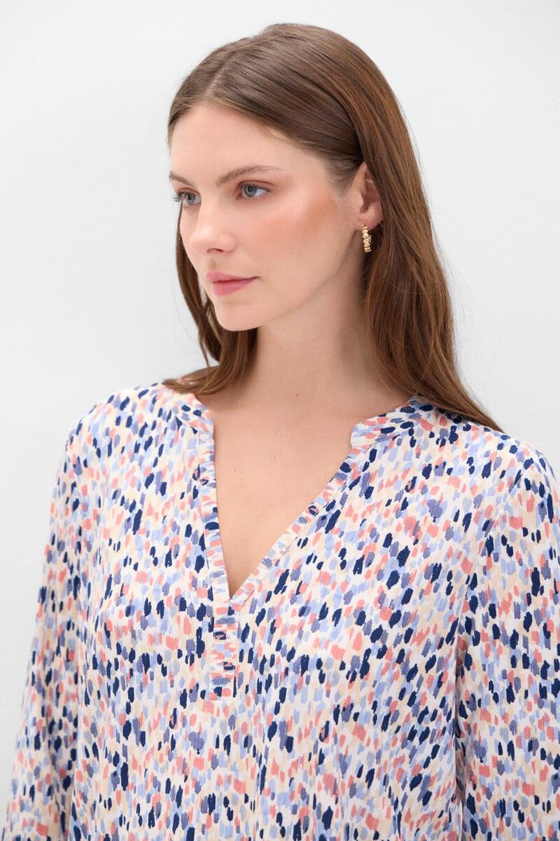 Cortefiel Camiseta básica fluida Envío gratis