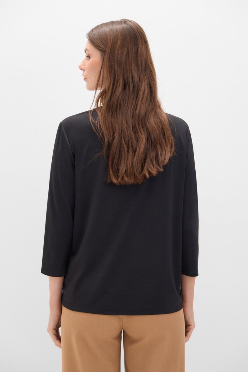 Cortefiel Camiseta básica fluida Oferta especial