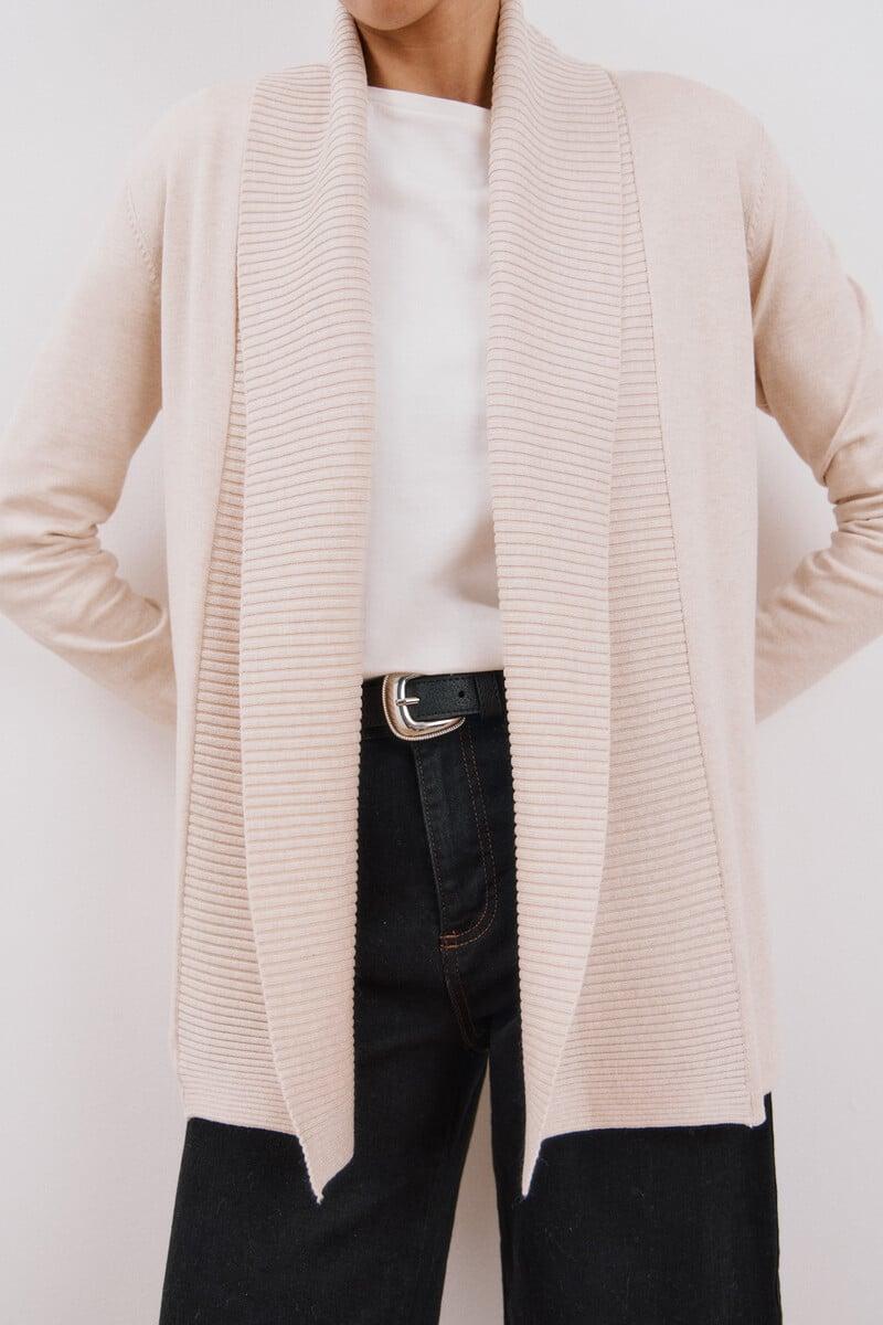 Cortefiel Chaqueta cuello chal COMPRAR AHORA