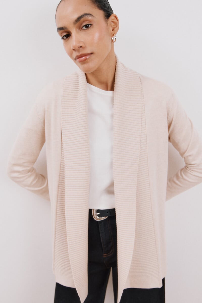 Cortefiel Chaqueta cuello chal COMPRAR AHORA
