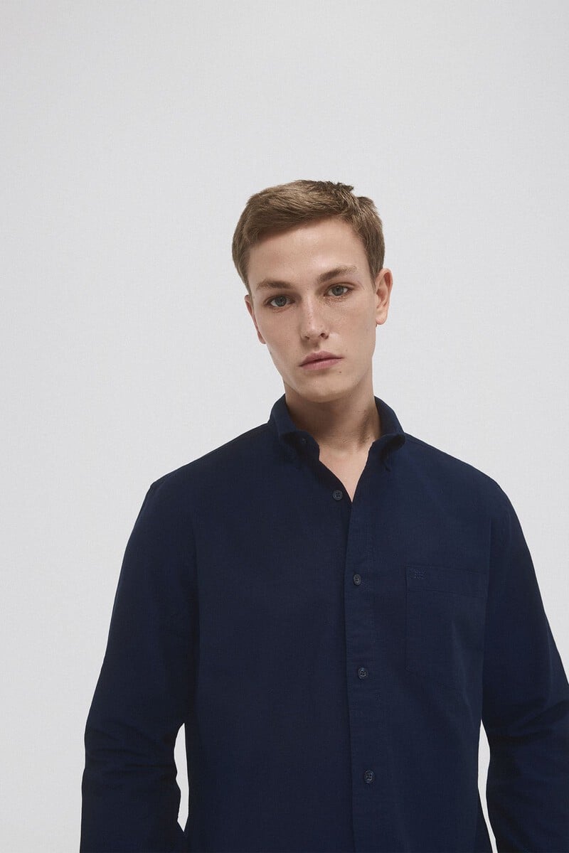 Cortefiel Camisa iconic oxford liso Solo queda un día