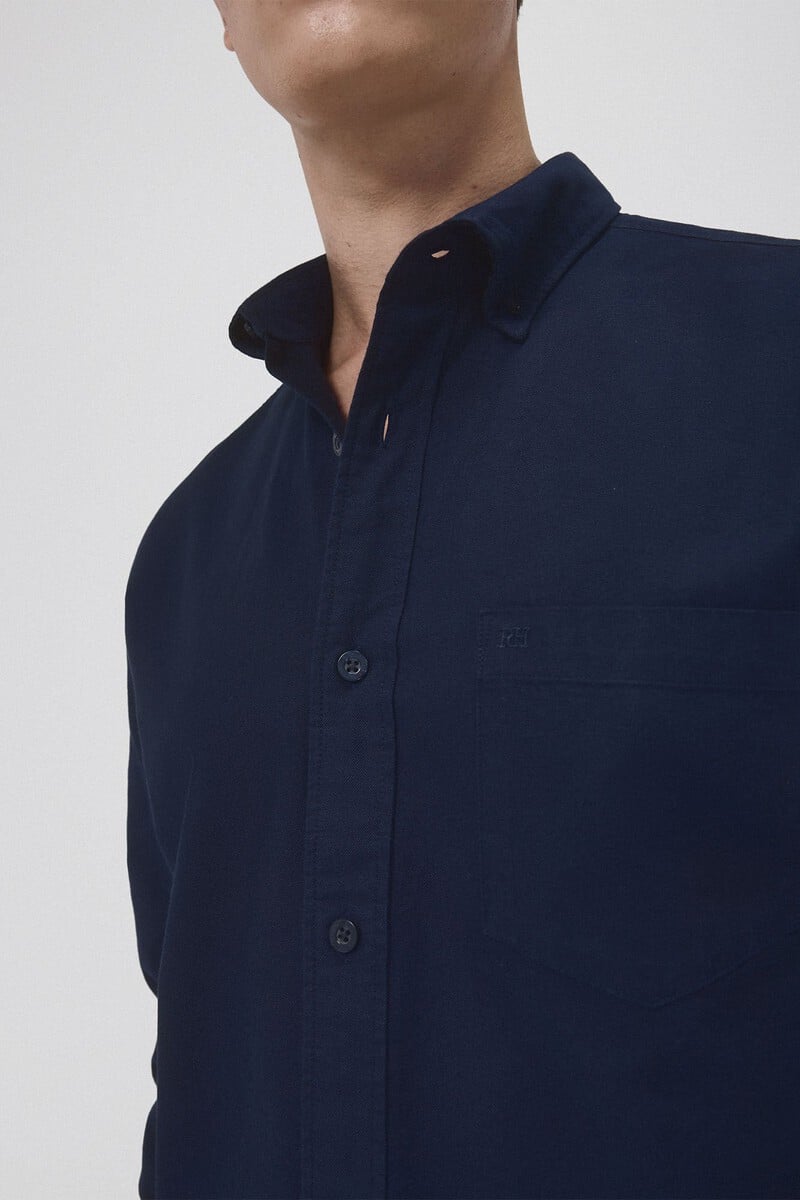 Cortefiel Camisa iconic oxford liso Solo queda un día
