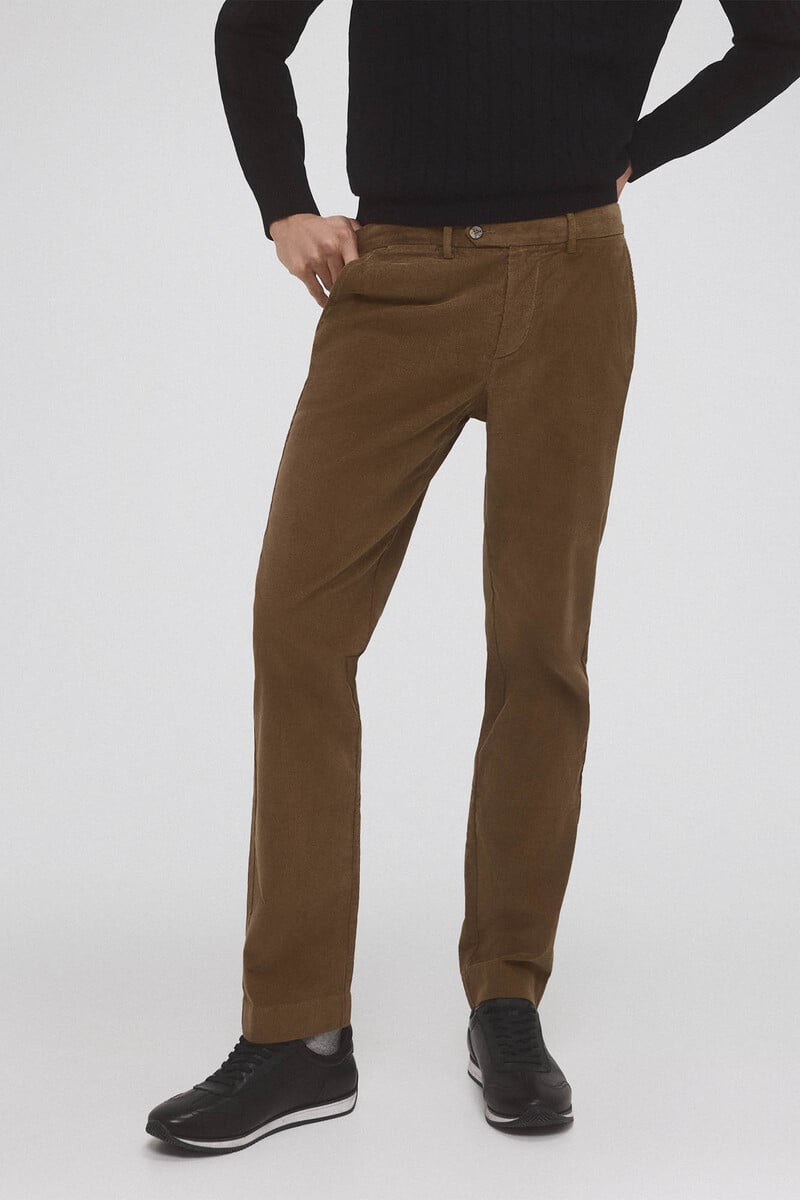 Cortefiel Pantalón chino premium flex regular fit Grandes descuentos