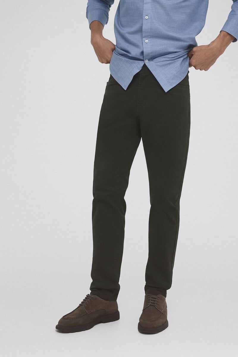 Cortefiel Pantalón 5 bolsillos slim fit Libre de impuestos