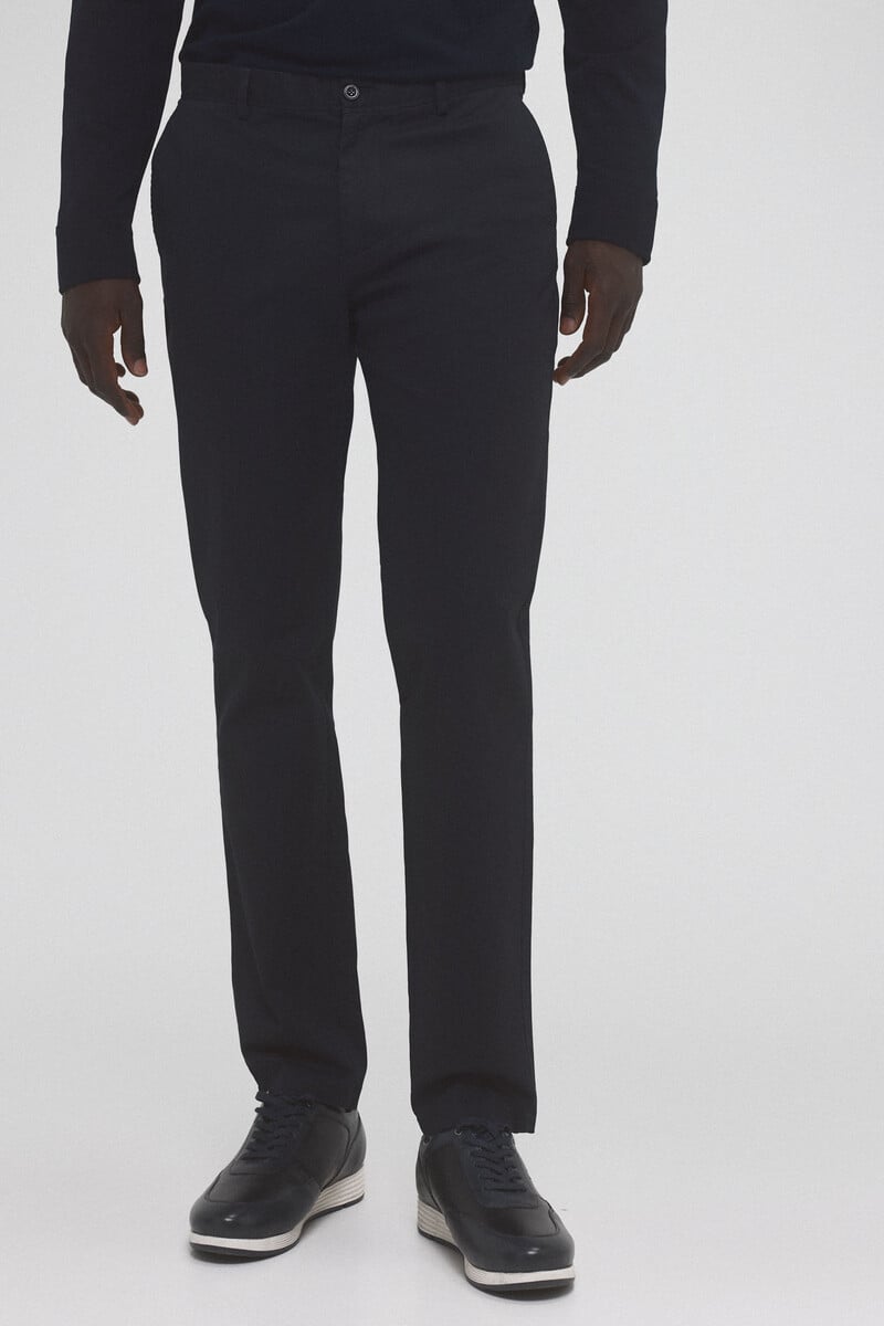 Cortefiel Pantalón chino estampado premium flex slim fit Oferta exclusiva