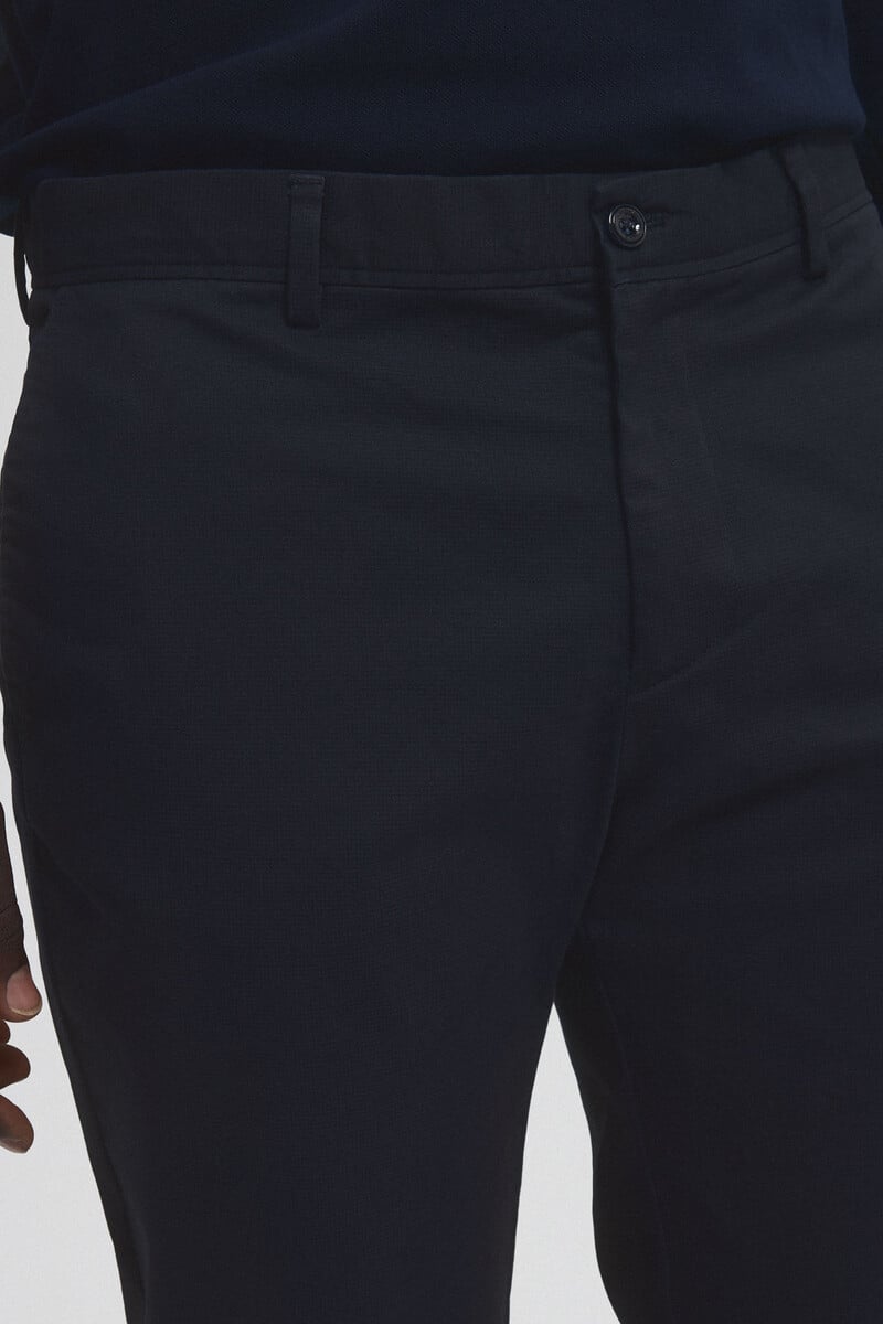 Cortefiel Pantalón chino estampado premium flex slim fit Oferta exclusiva