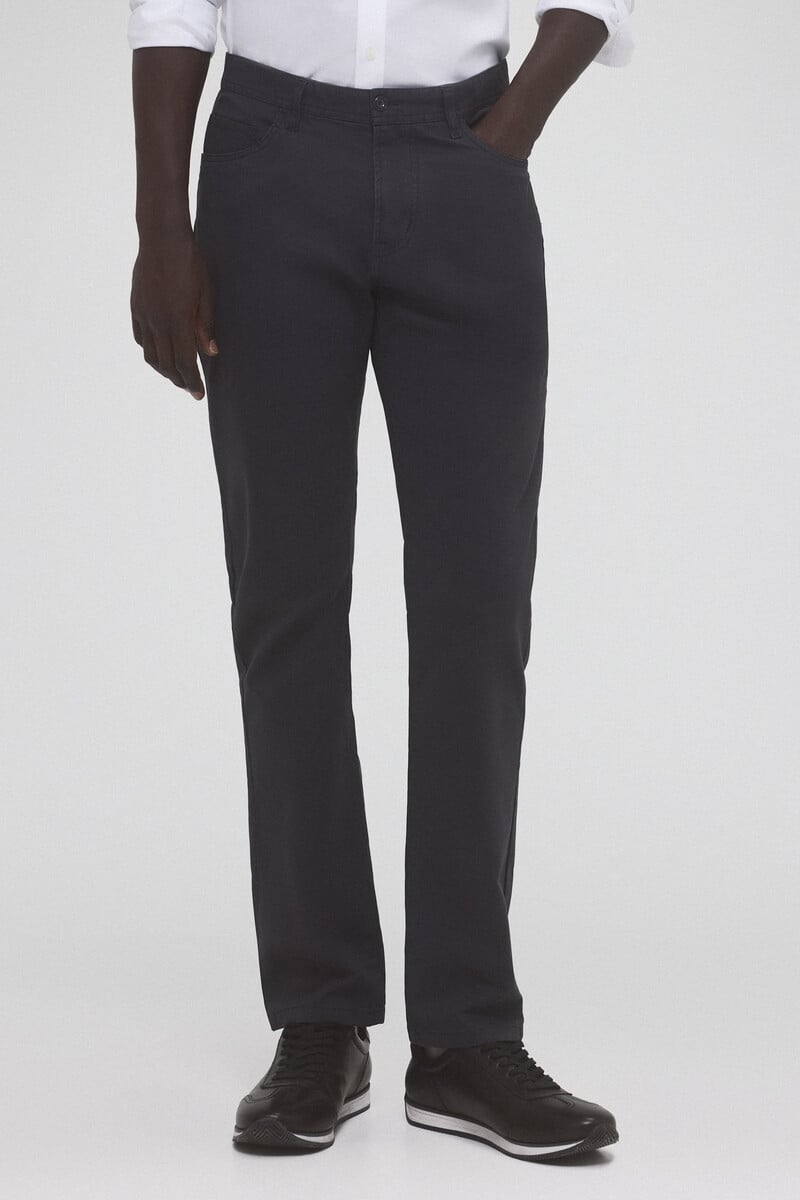 Cortefiel Pantalón 5 bolsillos slim fit Última moda
