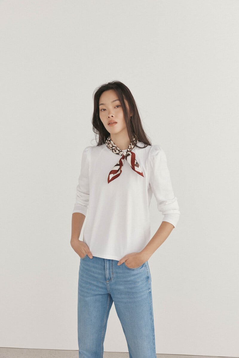 Cortefiel Camiseta básica lisa Ofertas especiales