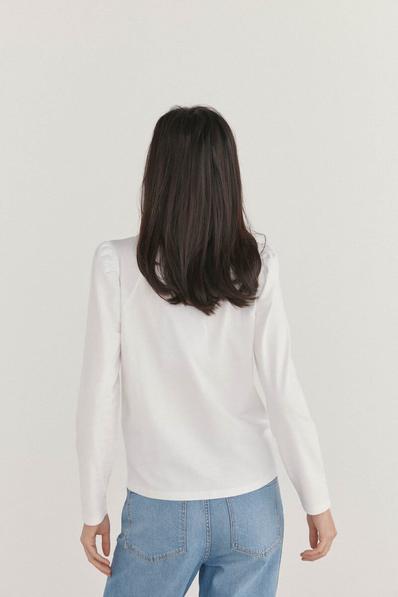 Cortefiel Camiseta básica lisa Ofertas especiales