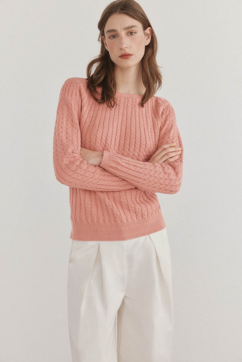 Cortefiel Jersey de ochos en degradé Outlet online