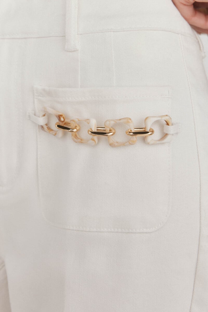Cortefiel Jeans flare cropped Venta caliente