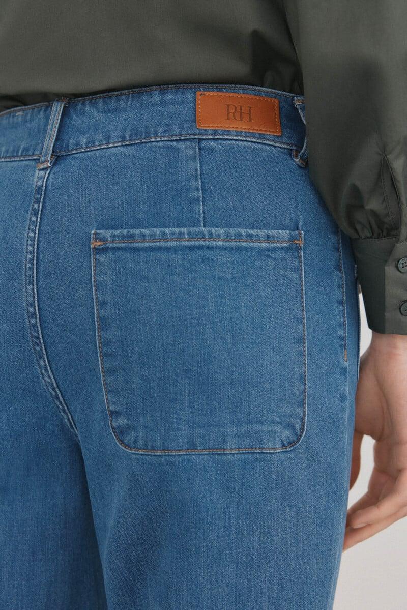 Cortefiel Jeans flare cropped Gran oferta