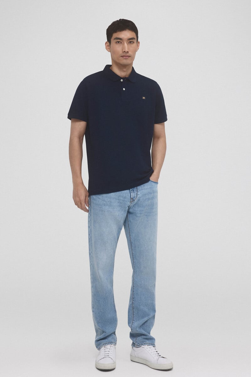 Cortefiel Polo básico piqué Rebajas de fábrica