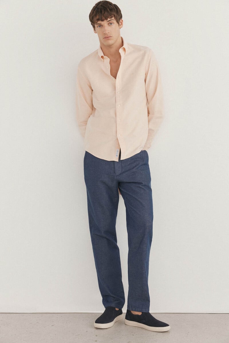 Cortefiel Camisa iconic oxford liso Tienda