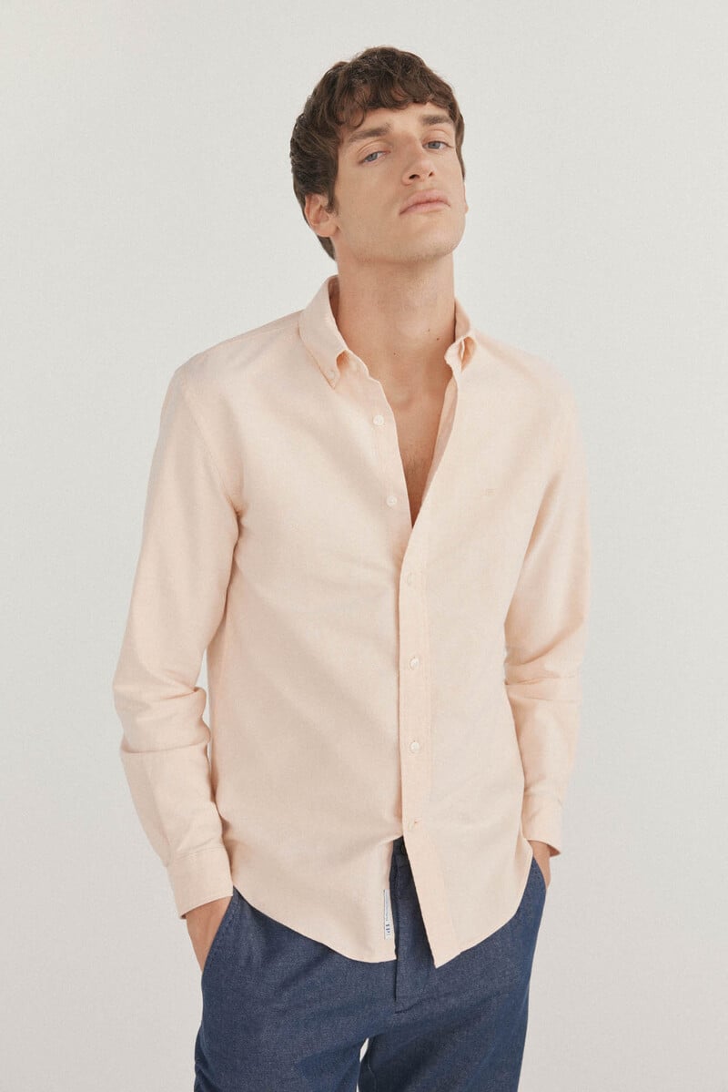 Cortefiel Camisa iconic oxford liso Tienda