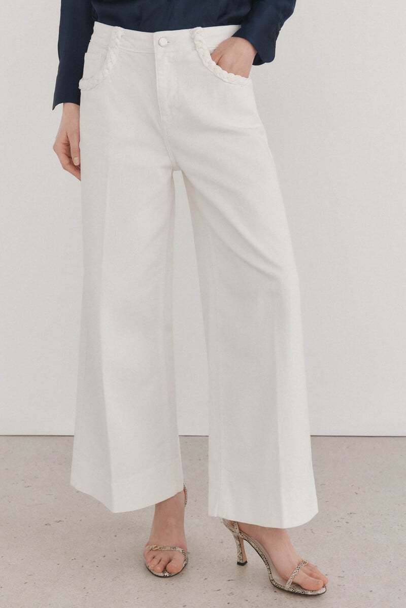 Cortefiel Jeans wide leg flare Envío gratis