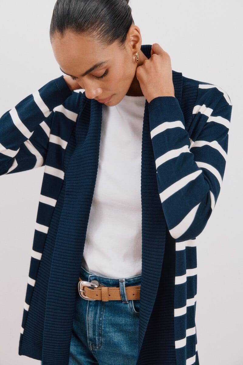 Cortefiel Chaqueta cuello chal Superdescuento