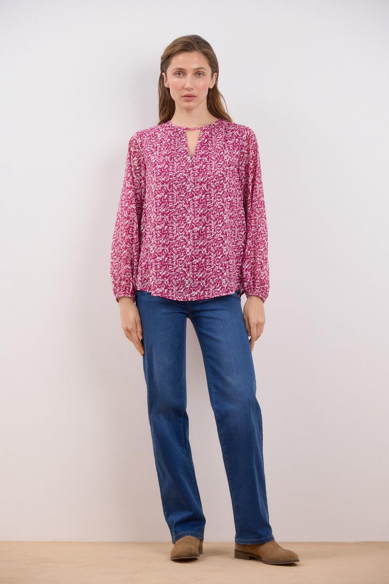 Cortefiel Blusa tejido textura Descuentos del mes