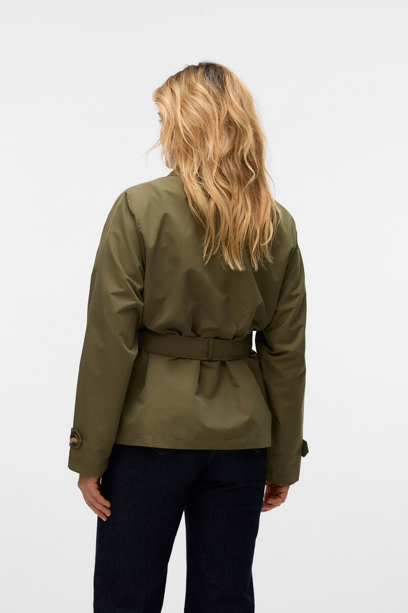 Cortefiel Trench corto de manga larga COMPRAR AHORA