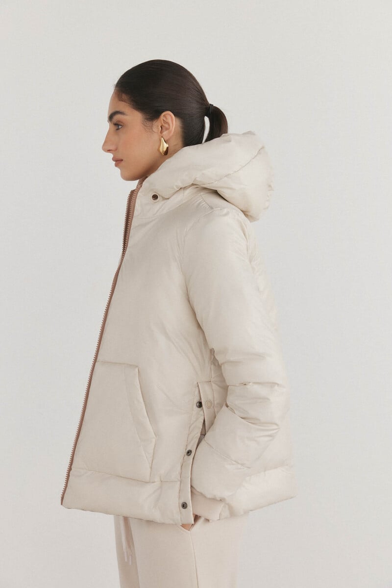 Cortefiel Parka reversible capucha Liquidación