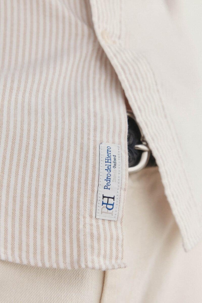 Cortefiel Camisa iconic oxford rayas Tienda de fábrica