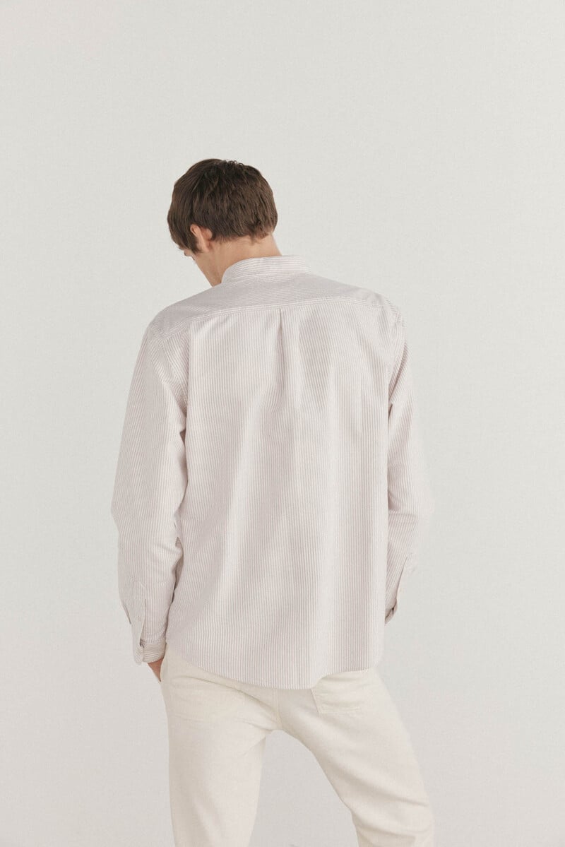 Cortefiel Camisa iconic oxford rayas Tienda de fábrica
