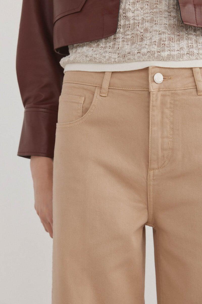 Cortefiel Jeans wide leg flare Descuentos del mes