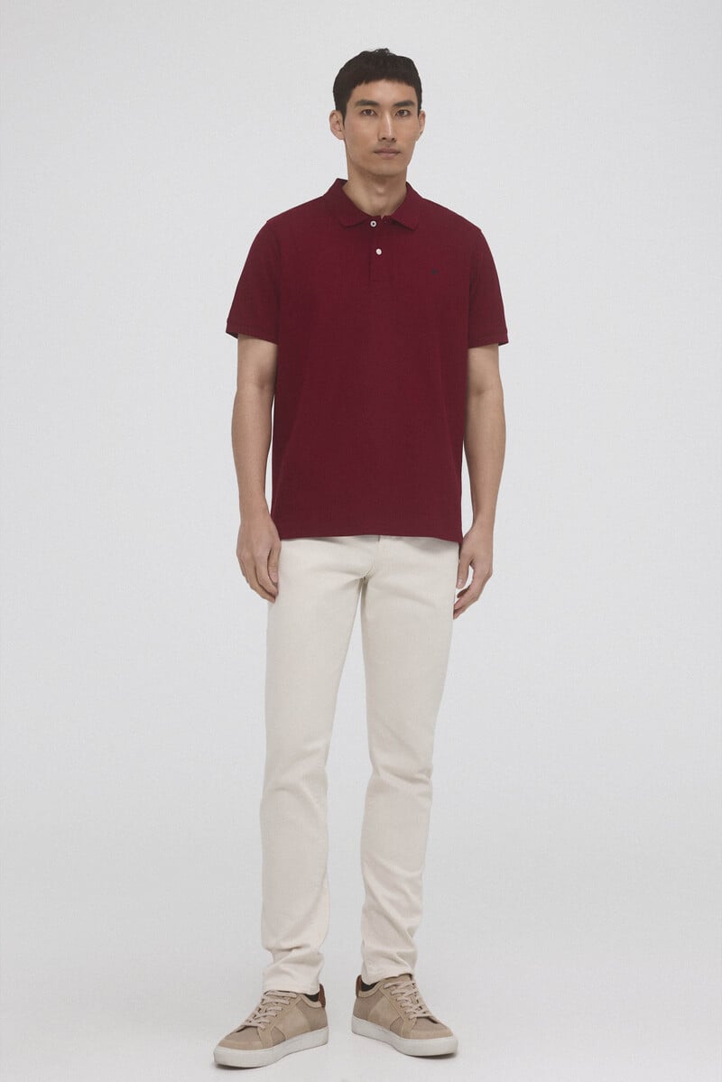 Cortefiel Polo básico piqué Rebajas de fin de temporada