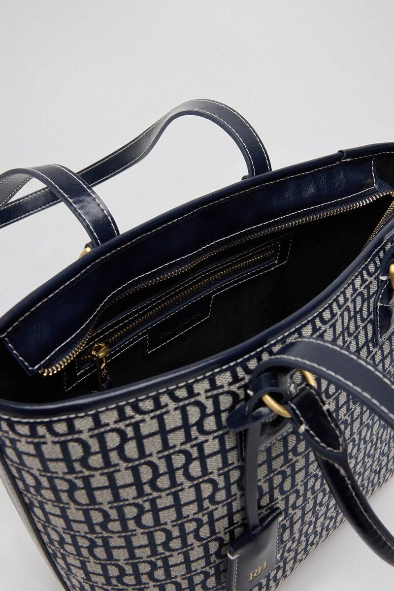 Cortefiel Bolso mini shopper logo Ofertas