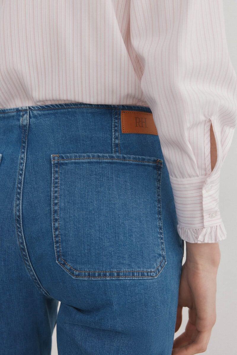 Cortefiel Jeans flare full length Rebajas baratas