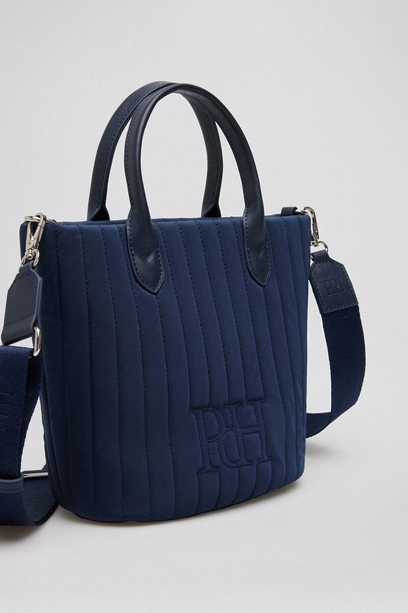 Cortefiel Bolso tote midi nylon Ventas relámpago