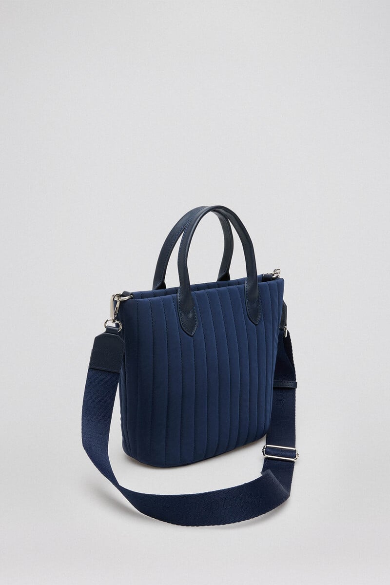 Cortefiel Bolso tote midi nylon Ventas relámpago
