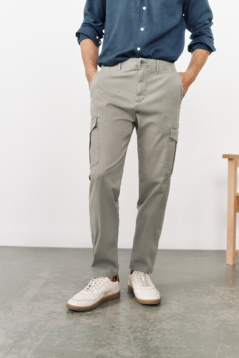 Cortefiel Pantalón cargo Superdescuento