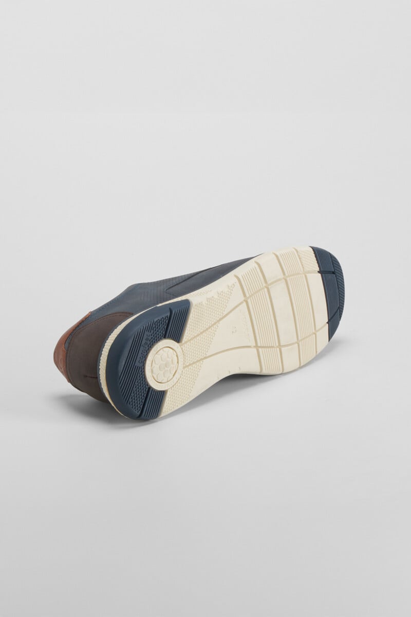 Cortefiel Blucher hexaflex azul COMFEET Liquidación