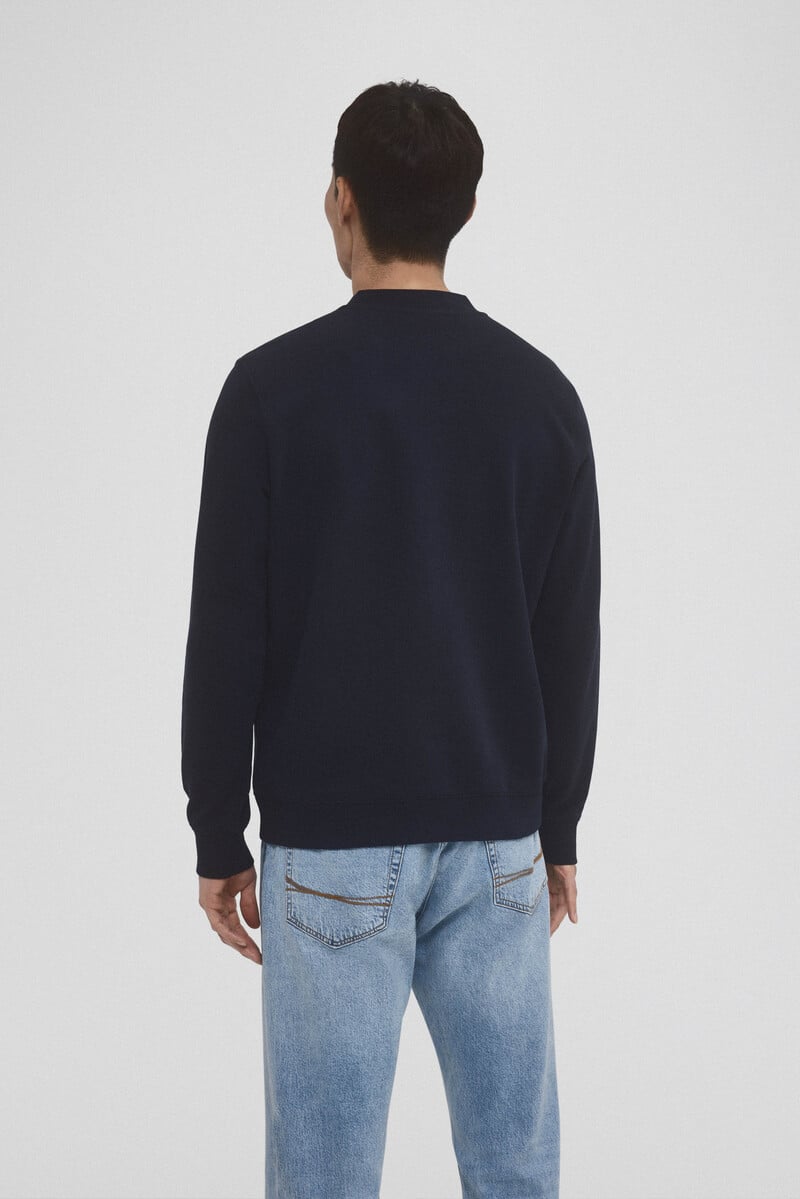 Cortefiel Sudadera logo cuello caja Limitado a 3 días