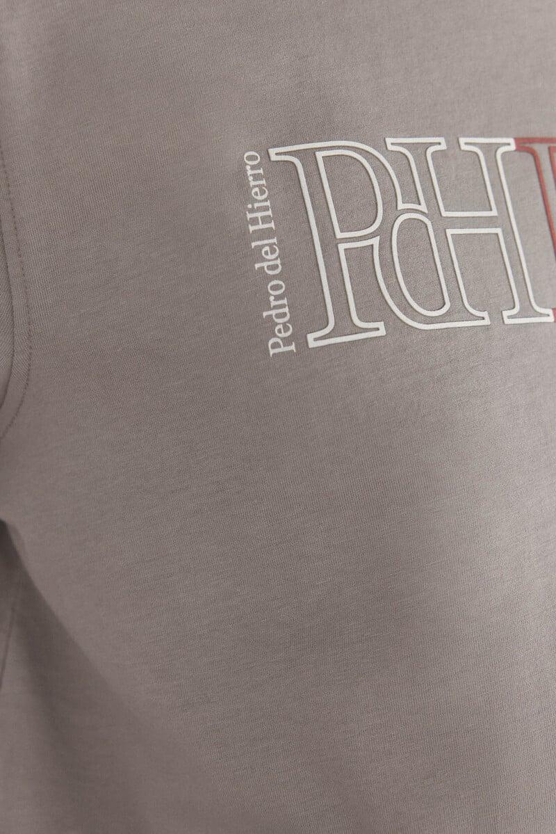 Cortefiel Camiseta logos estampados Descuentos del mes
