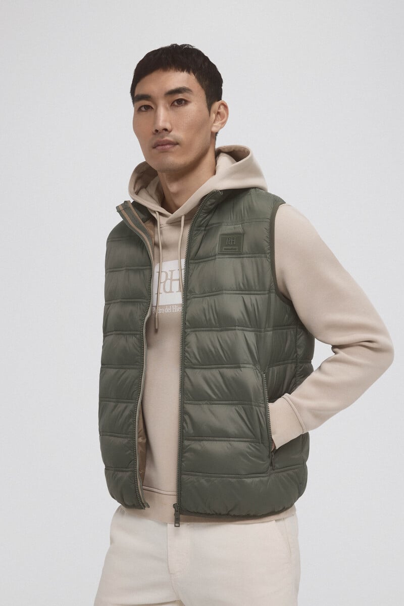 Cortefiel Chaleco ultraligero impermeable Oferta exclusiva