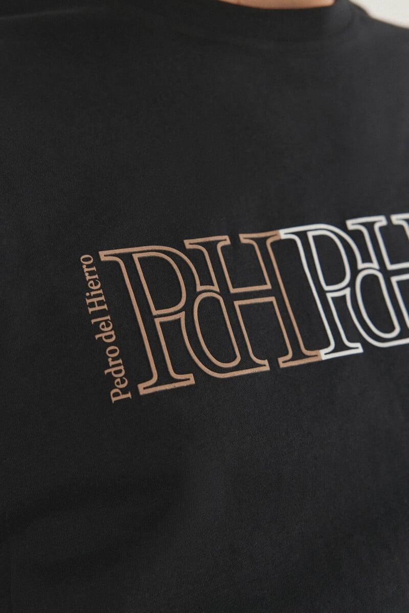 Cortefiel Camiseta logos estampados Descuento por venta flash