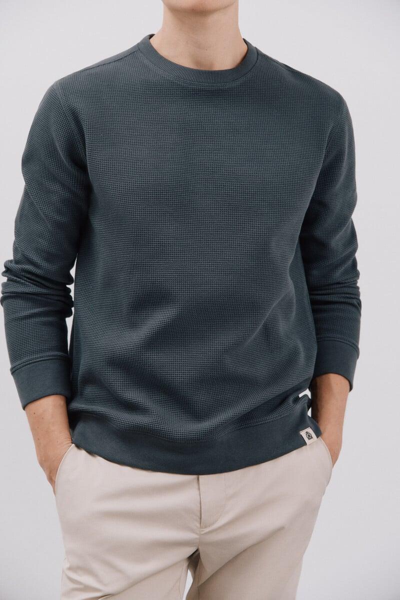 Cortefiel Sudadera tejido estructura Grandes ahorros