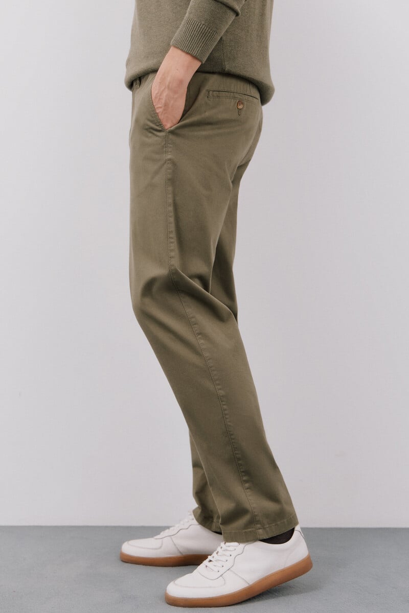 Cortefiel Pantalón chino regular fit Precio ultrabajo