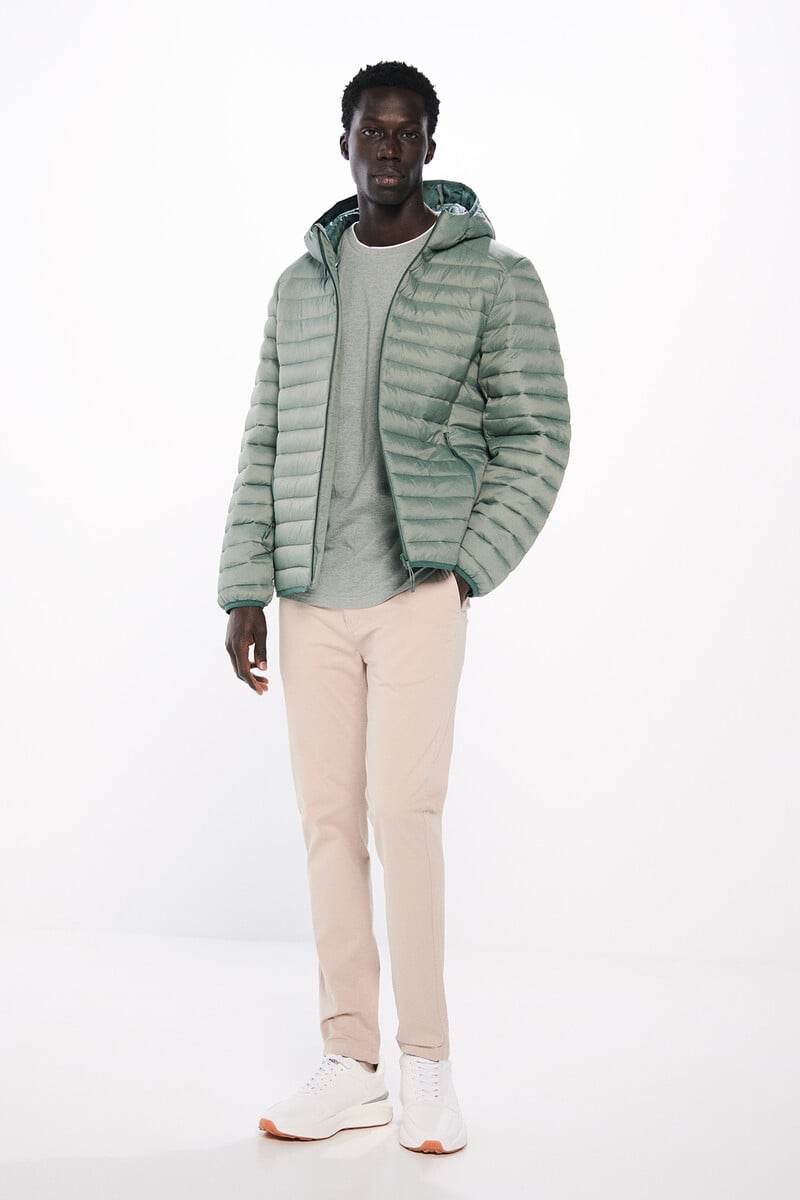 Cortefiel Chaqueta acolchada capucha Ofertas