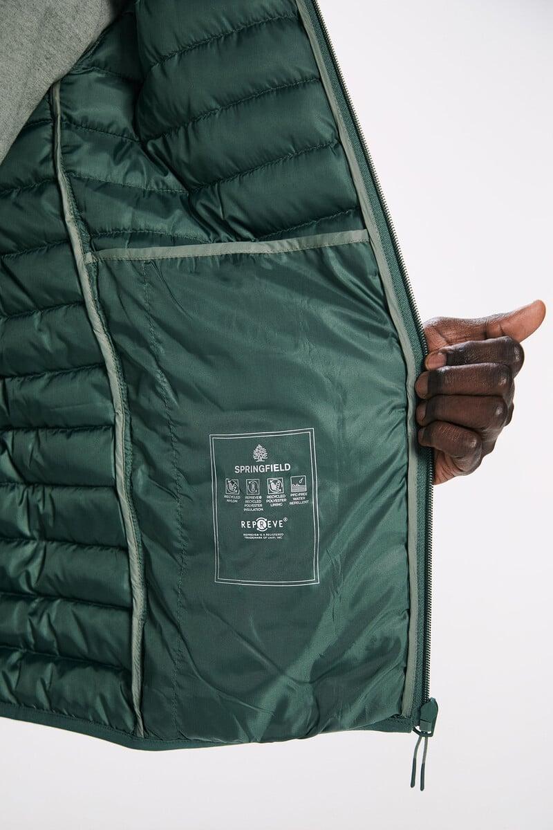 Cortefiel Chaqueta acolchada capucha Ofertas
