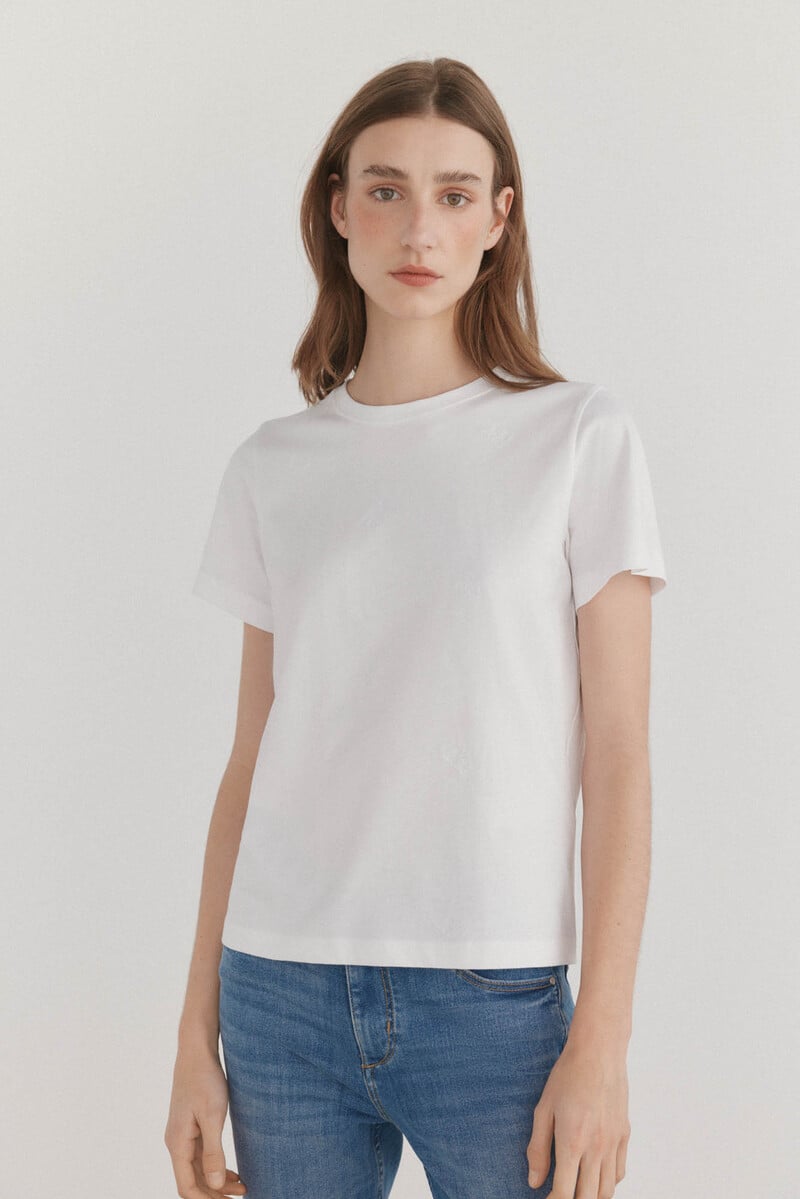 Cortefiel Camiseta básica logo ÚLTIMAS EDICIONES