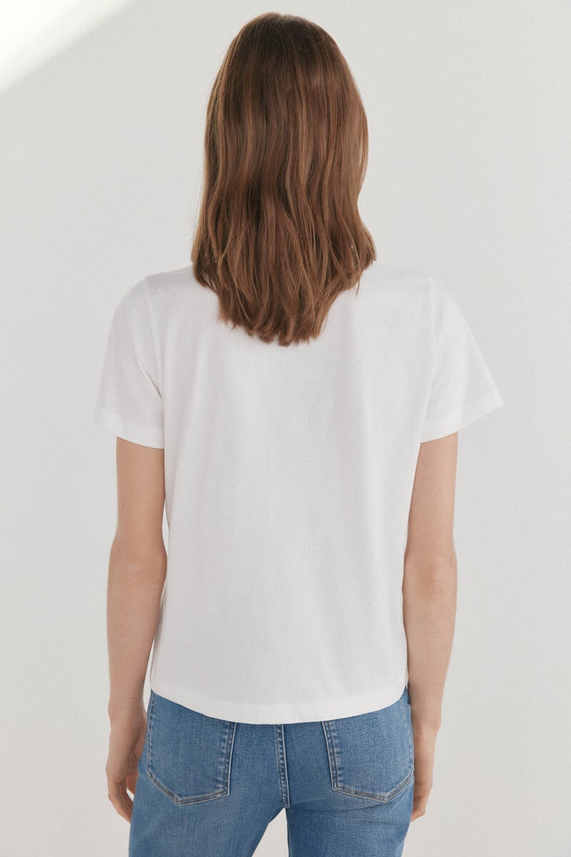 Cortefiel Camiseta básica logo ÚLTIMAS EDICIONES