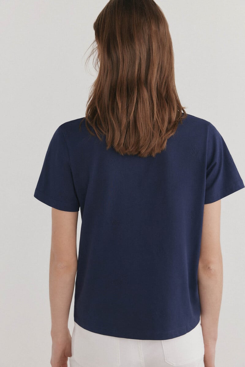 Cortefiel Camiseta básica logo Solo hoy
