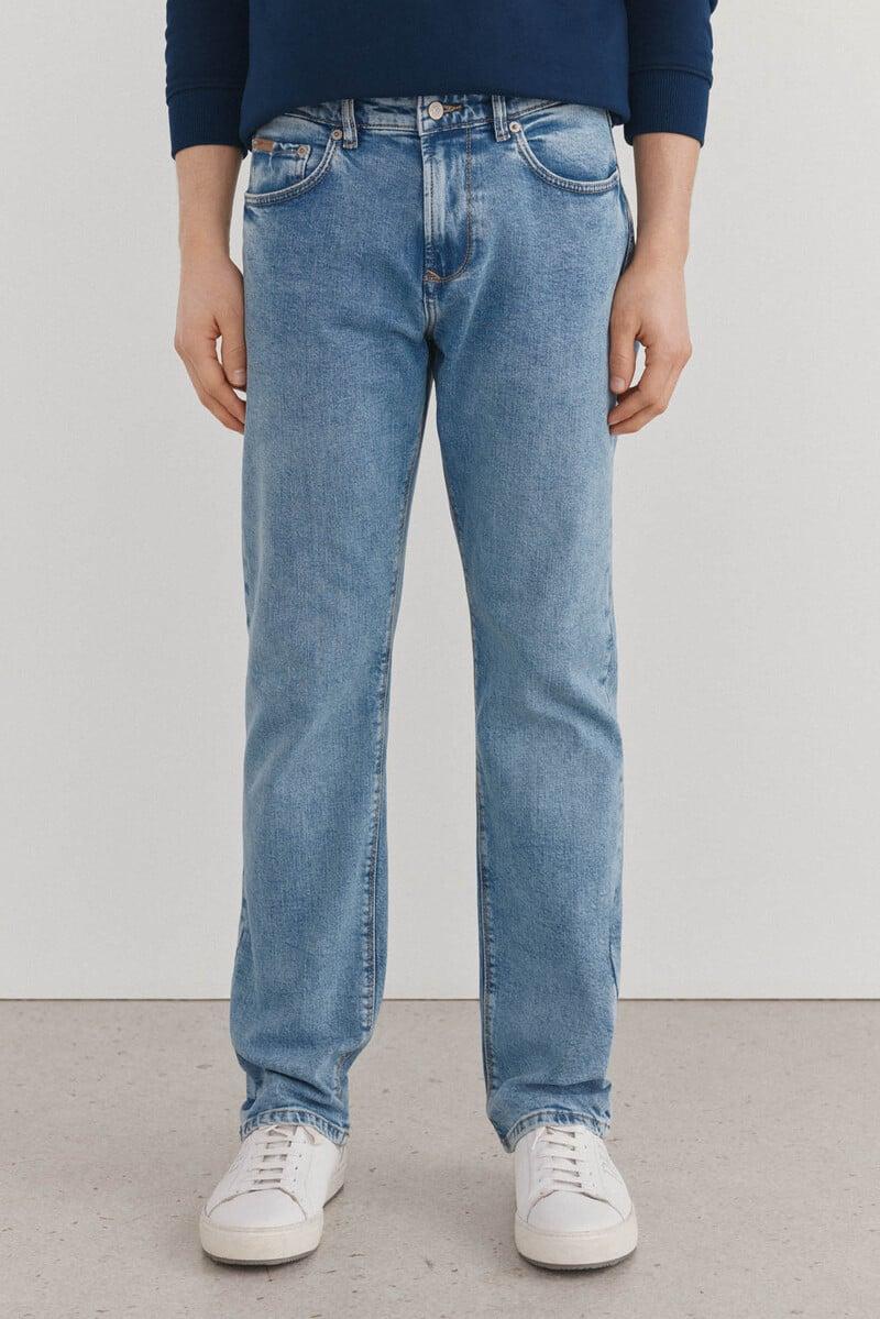 Cortefiel Pantalón vaquero premium flex regular fit Oferta especial de fábrica