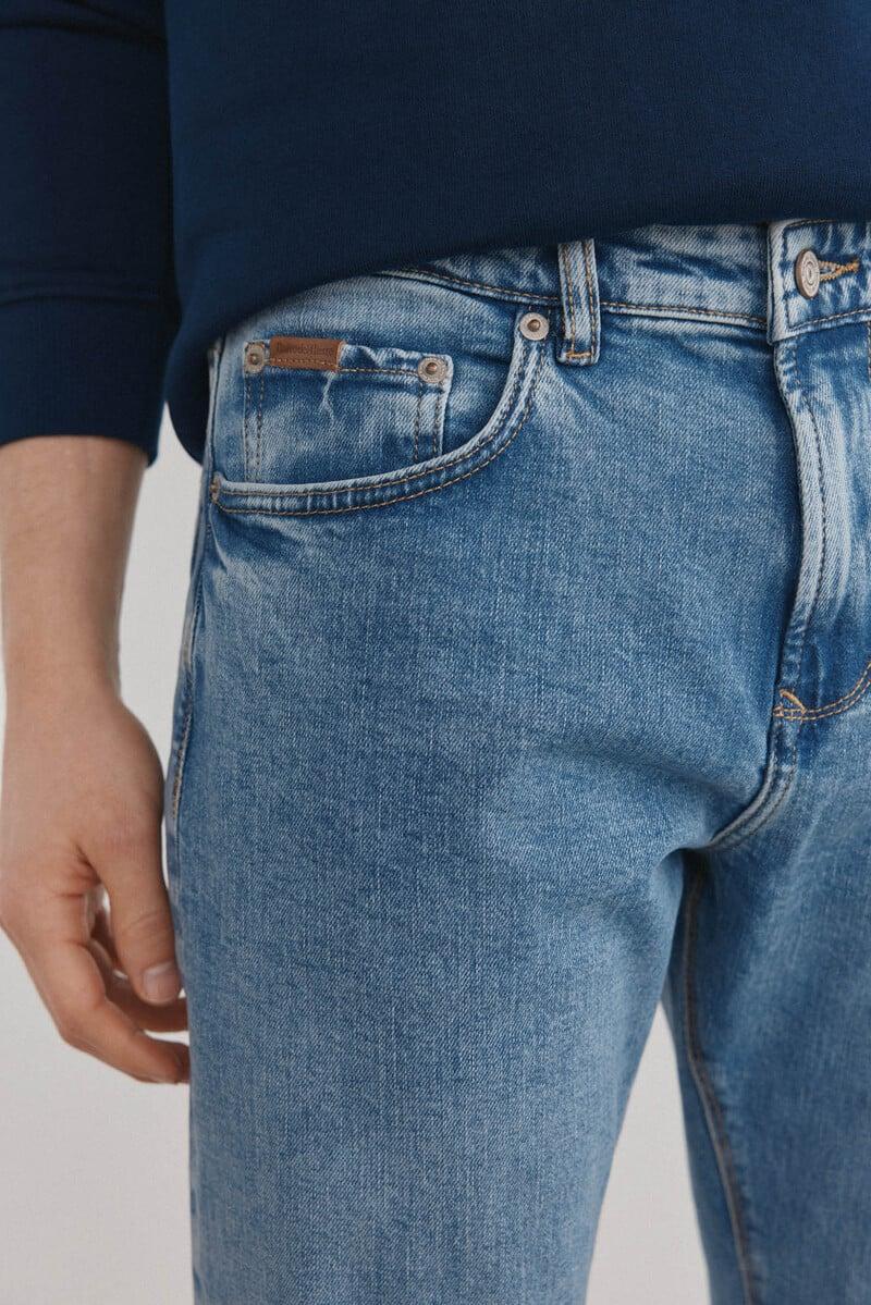 Cortefiel Pantalón vaquero premium flex regular fit Oferta especial de fábrica